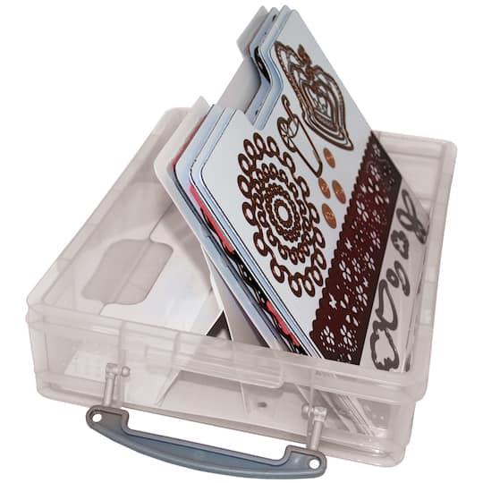 Zutter Clear Magnetic Die &#x26; Stamp Storage Case